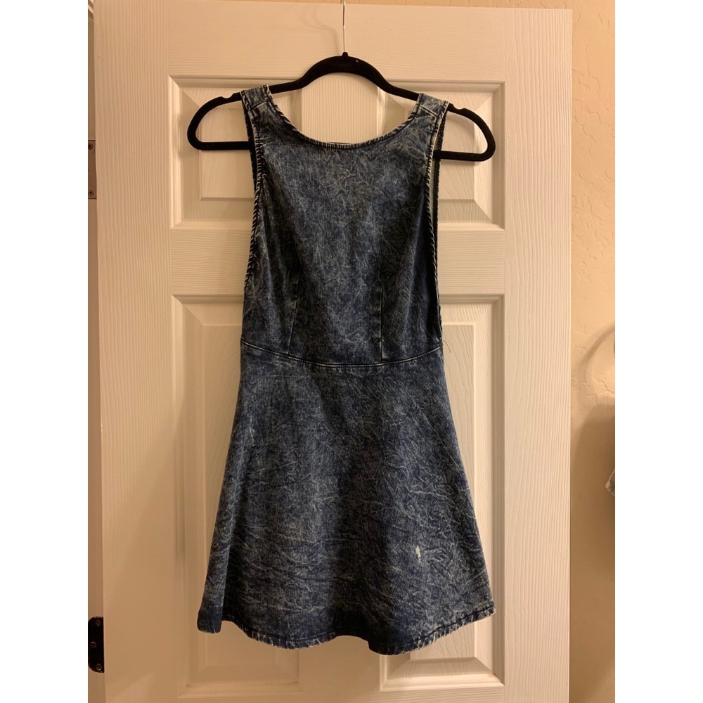 DENIM MINI DRESS